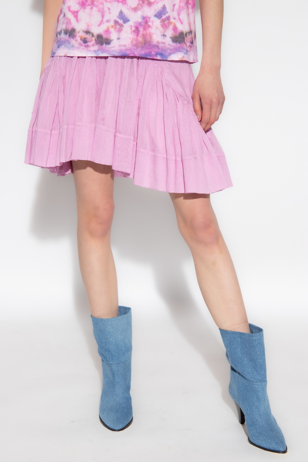 Pink 'Kadavu' skirt Isabel Marant - SchaferandweinerShops WF